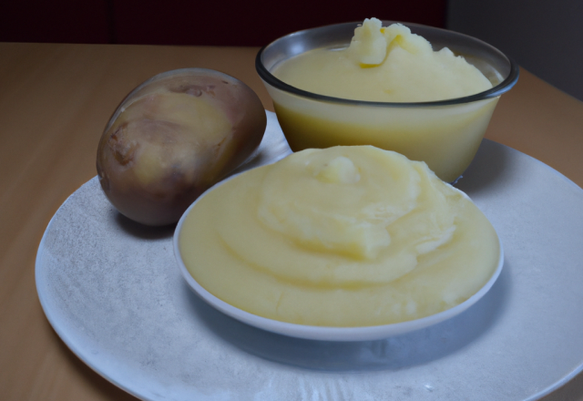 Purée de pommes de terre et manioc au thermomix