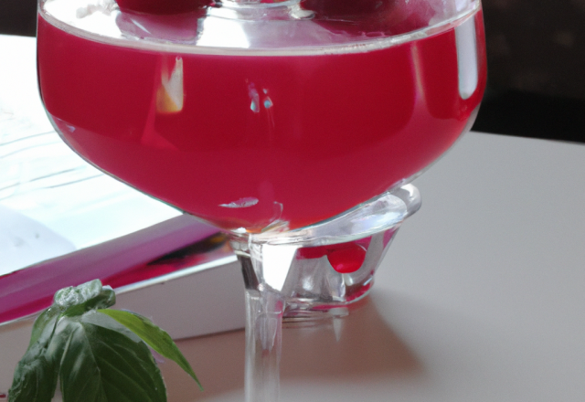 Cocktail raspberry !