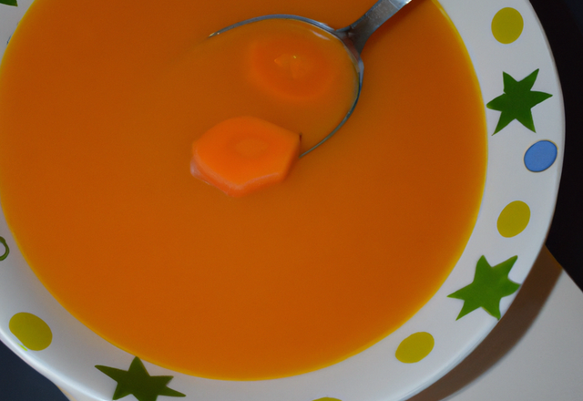 Potage carottes-patate douce