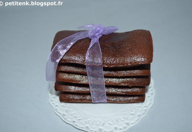 Financier au chocolat au lait