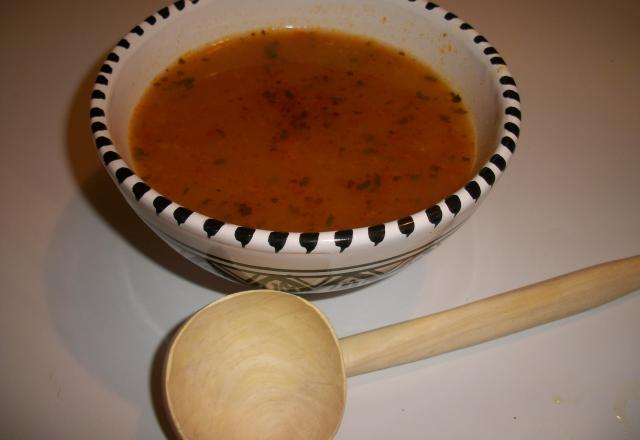 Soupe à l'orge avec ou sans viande