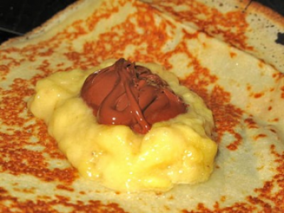 Crêpe banane - nutella Houlala !