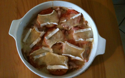 Tomates au brie