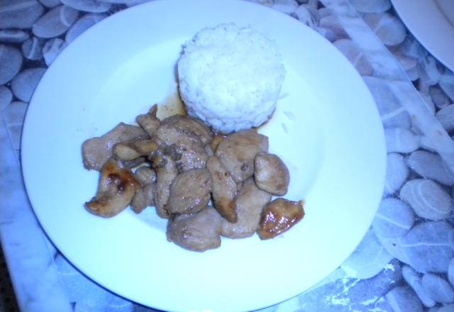 Poulet passionnément asiatique