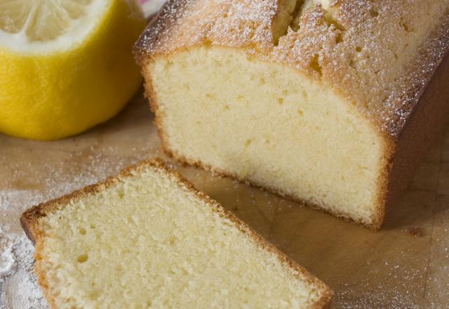 Cake au citron jaune