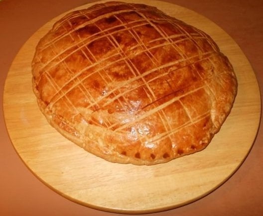 Galette des rois aux deux crèmes