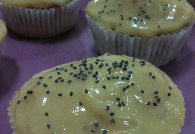 Cupcakes citron et graines de pavot