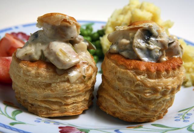 Bouchées à la reine aux tomates