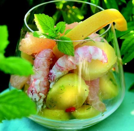 Salade de Juliette en verrine