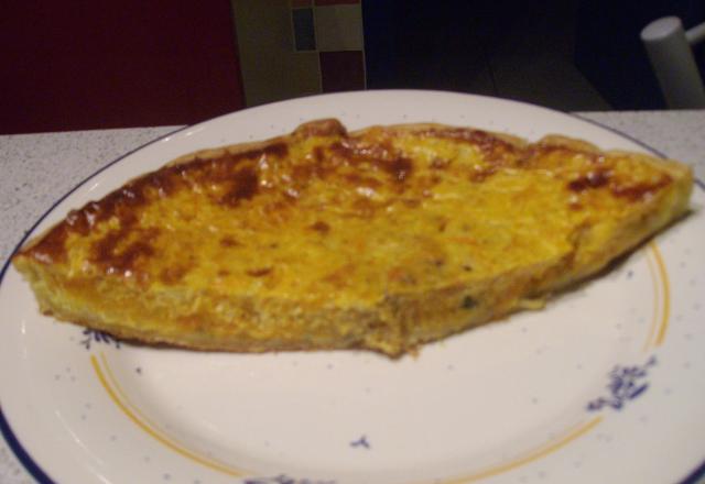 Tarte à la courge butternut et au Roquefort