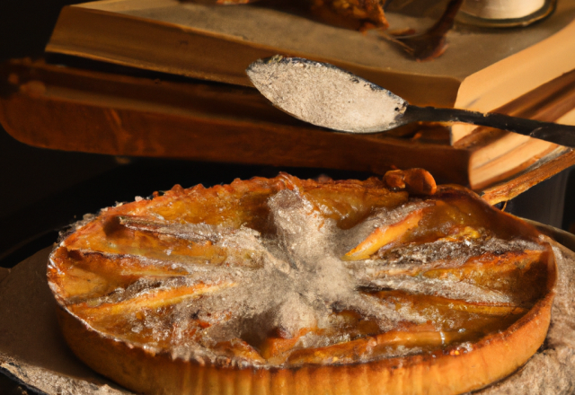 Tarte sucrée salée à la fourme d'Ambert