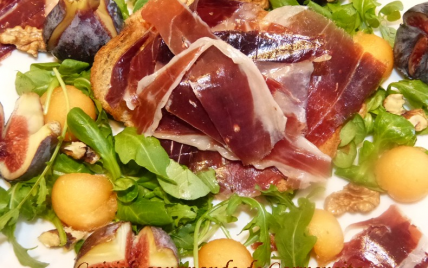 Salade de jambon Bellota de jabugo