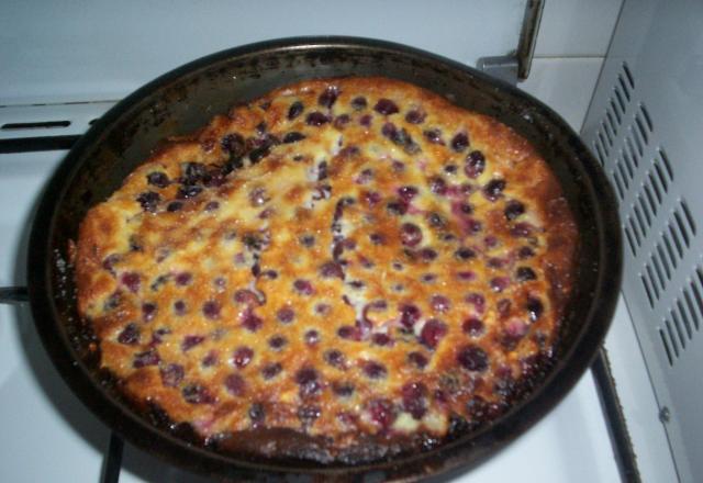 Clafoutis aux raisins