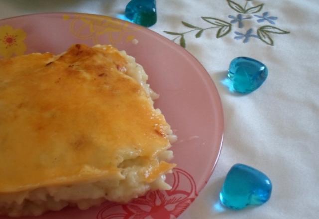 Gratin de chou-fleur à la béchamel