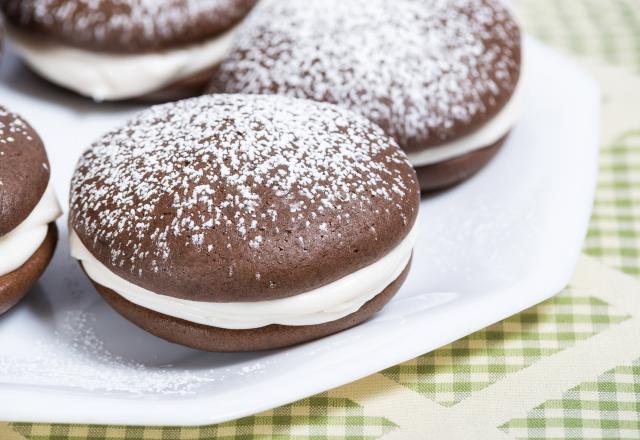 Whoopies chocolat marshmallow