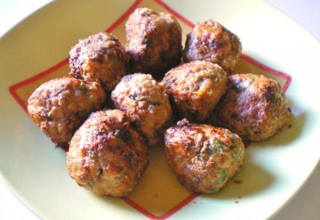 Boulettes de bœufs aux épinards