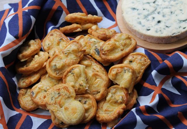 Palmiers à la Fourme d'Ambert