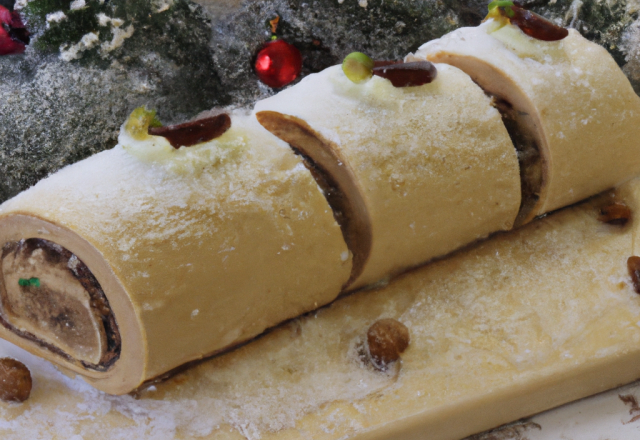 Bûche de Noël à la bretonne