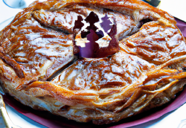 Galette des rois frangipane bourguignonne