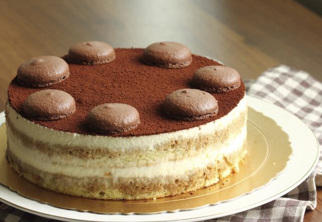 Gâteau façon tiramisu