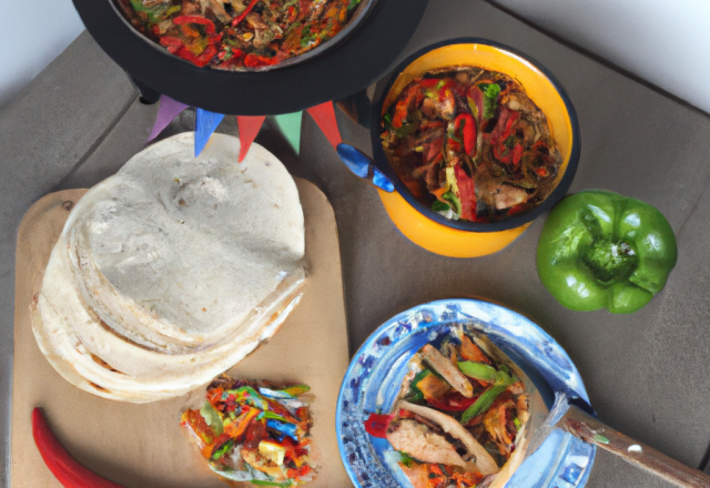 Fajitas ou la chandeleur aux arômes mexicains