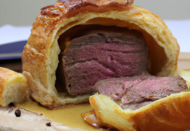 Filet de bœuf en croûte briochée