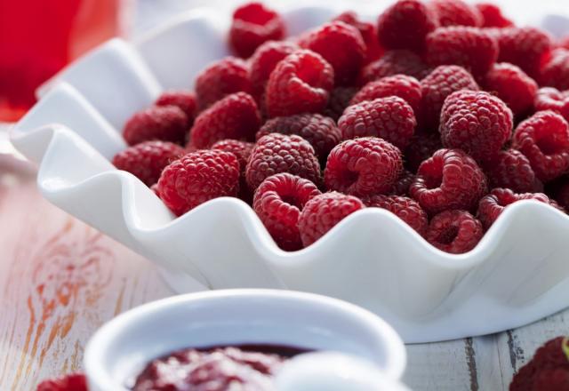 Confiture de framboises