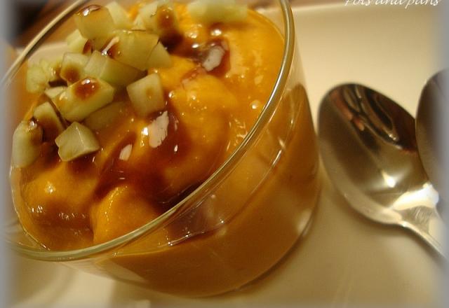 Gaspacho de poivron au vinaigre de Xérès