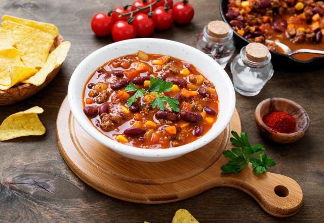 Chili con carne au Monsieur Cuisine