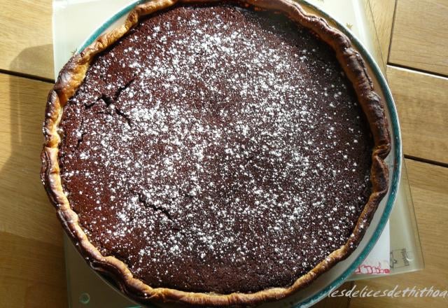 Tarte choco-cannelle