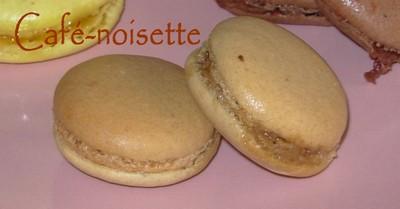 Macarons café-noisettes