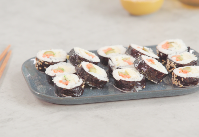 Kimbap aux oeufs mayonnaise