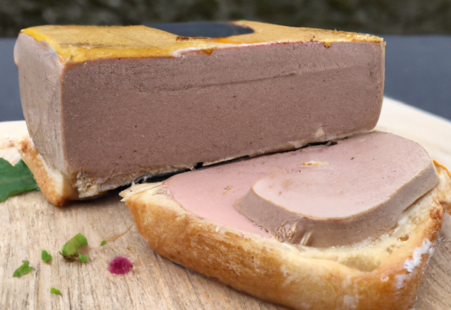 Bûche de foie gras