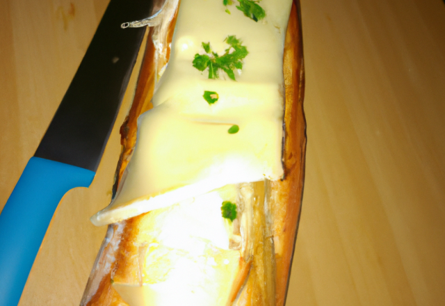 Baguette torsadée au fromage