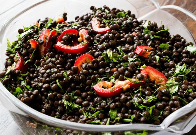 Salade de lentilles