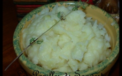 Purée de panais au chèvre