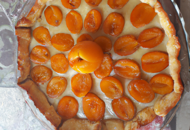 Tarte aux abricots simple et rapide