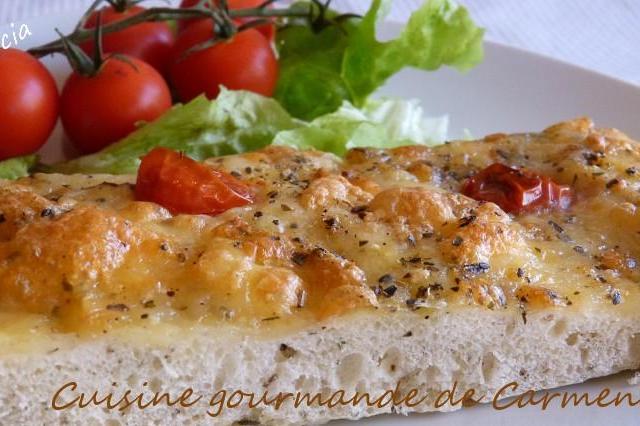 Focaccia traditionnelle des Pouilles