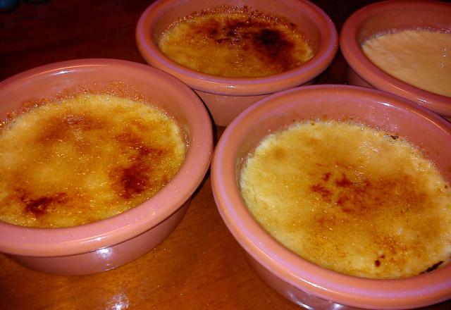 La crème brûlée allégée