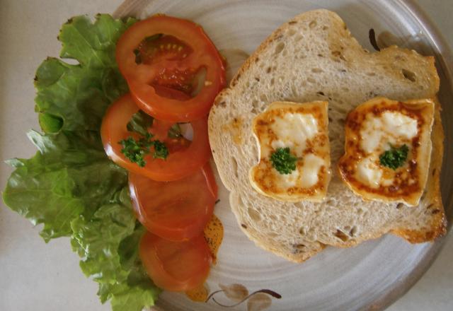 Chèvre chaud au miel