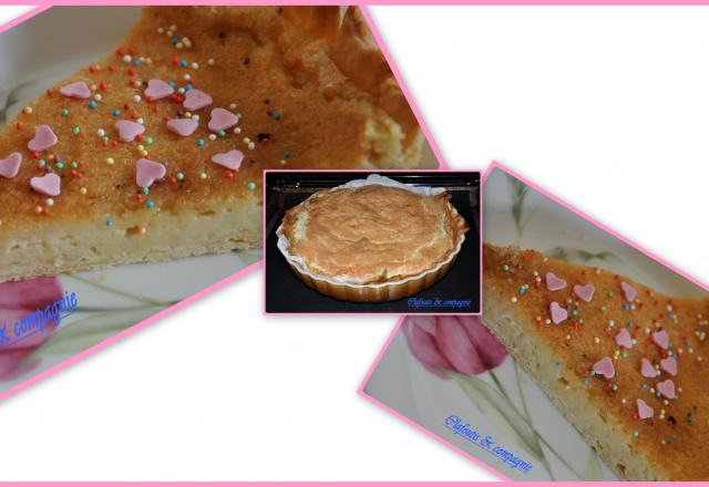 Tarte au lait & saveur fève tonka