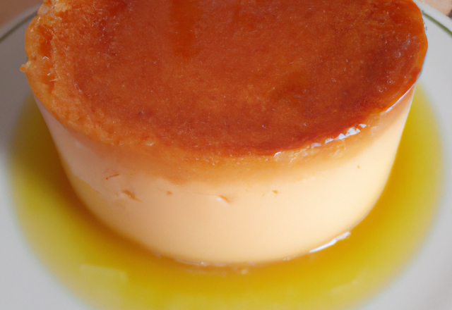 Flan pâtissier léger