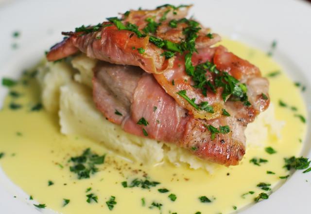 Escalopes de dinde au Saint Agur