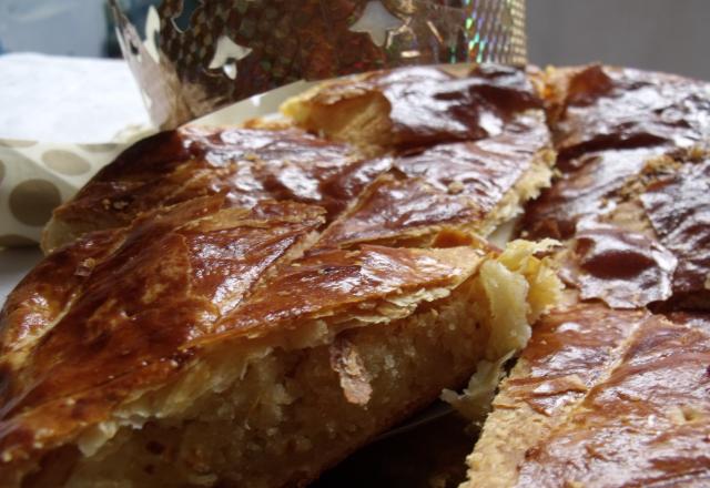 Galette des Rois à la frangipane onctueuse