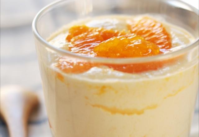 Verrine à l'orange façon trifle