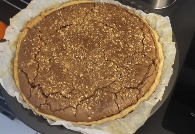 Tarte à la crème au chocolat