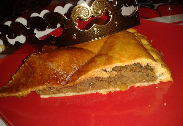 Galette des rois noix et chocolat blanc