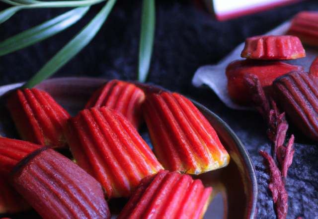 Madeleines rouges