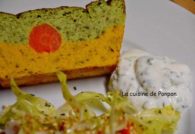 Terrine de brocolis et carottes