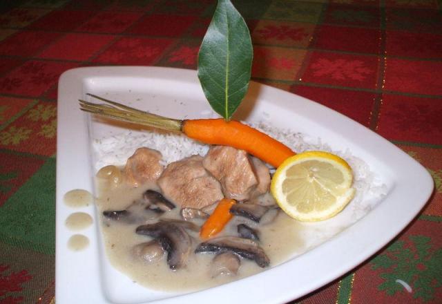 Blanquette de veau à l'ancienne ! Plat familial